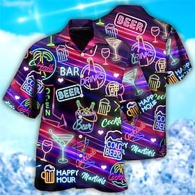 Men's Beer Colorful Letters Shirt Summer Hawaiian Shirt Aloha Shirt Short Sleeve Shirt Turndown Tropical Fashion Hawaiian Casual Hawaiian Holiday Yellow Blue P