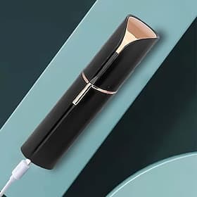 épilation du visage pour les femmes épilateur indolore, rasoir étanche rasoir épilateur avec lumière LED pour le visage bikini pêche fuzz moustache supérieure
