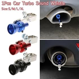 1 stücke universal sound simulator auto auspuff turbo pfeife auto turbo schalldämpfer auto teile