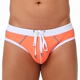 Hombre Bañadores Pantalones de Natación Pantalón corto Calzoncillos de natación Bloque de color Comodidad Transpirable Exterior Diario Noche Deportes Hawaiano