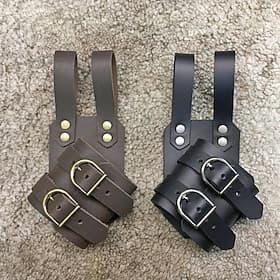 Rétro Vintage Punk Gothique Médiéval Fourreau Porte-Épée Porte-épée Chevalier Viking Étranger Elfe Déguisement Homme Femmes Unisexe Mascarade Performance Évén