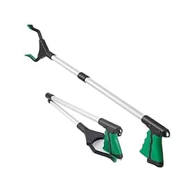 Outil de préhension pour personnes âgées, préhenseur supérieur pliable de 81 cm, aides à la mobilité longues et pratiques, outil d'atteinte pour bâton de ramas