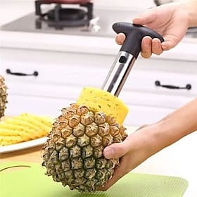 Stainless Steel Pineapple Corer Peeler Cutter Easy Fruit Parer Cutting Tool Home Kitchen Western Restaurant Accessories
