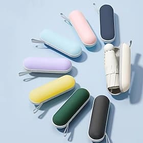 Parasol de voyage - Ouverture et fermeture automatiques, léger et portable, parasol pliant solide et imperméable avec protection UV pour le soleil et la pluie