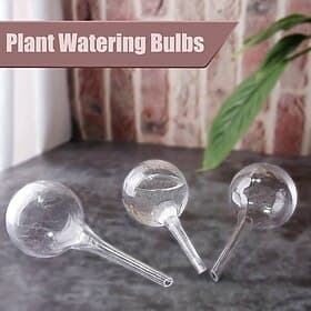 6pcs Plant Watering Globes Self Watering Bulbs PVC Automatic Watering Balls Plant Watering System Clear Plant Waterer For Indoor And Outdoor 5.1inch.zip