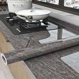 cool behang marmeren keukenbehang muurschildering aanrecht bescherming pad kachel oliebestendig waterdicht zelfklevend kast vochtbestendig brandwerend bestand