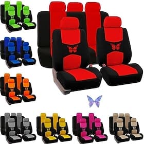 Housse pour Siège de Voiture pour Sièges avant Ensemble complet Résistant Facile à Installer Facile à nettoyer pour Automatique