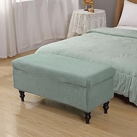 Ottoman Cover Rectangle Jacquard Storage Burgundy Ottoman Bench Slipcovers Folding Storage Bench Cover Footrest Stool Slipcover for Bedroom Living Room