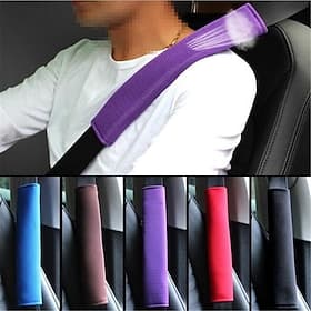 Cubierta transpirable para cinturón de seguridad de coche almohadillas para hombros de cinturón de seguridad almohadilla protectora para cinturón de seguridad