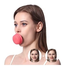 exercitador de mandíbula facial mandíbula rosto pescoço tonificação exercitador bola face lift exercício mais magro reduzir o queixo duplo remover dobras nasol