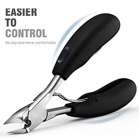 Podiatrist Toenail Clippers, Professional Thick Ingrown Toe Nail Clippers For Men Seniors, Pedicure Clippers Toenail Cutters, Super Sharp Curved Blade Groomi