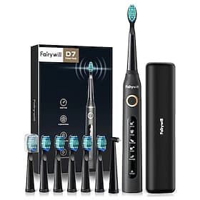 Escova de Dente Elétrica Sônica Carregamento USB FW-507 Escovas de Dente Eletrônicas Recarregáveis com Cabeçotes Substituíveis Presente de Dia dos Namorados