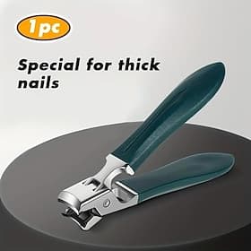 Heavy Duty Nail Clippers for Ingrown Toenails and Thick Nails - Professional Toe Nail Clippers for Men, Elderly, and Women - Large Nail Scissors for Easy and P