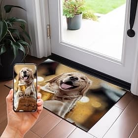 Custom Rug Doormat Floor Mats Washable Rugs Kitchen Mat Non-Slip Oil Proof Rug Indoor Outdoor Mat Bathroom Mat Entrance Rug Add Your Design Gift Personalized G