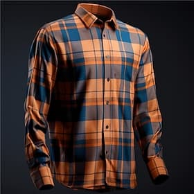 Homme Tartan Formes Géométriques Chemise Chemise boutonnée manche longue Entreprise Vêtement décontracté Usage quotidien Sortie Printemps Col rabattu Imprimer