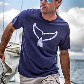 Herren Grafik Tiermotiv Fisch T Shirt Kurzarm T-Shirt 3D-Druck Rundhalsausschnitt Hemd Täglich Lässig Resort-Stil Urlaub Ferien Ausgehen Blau Purpur Grau Frühl