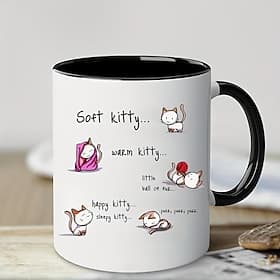 1 taza divertida de gato, taza de café, regalo divertido, regalo inspirador, regalo de cumpleaños, recuerdo de fiesta, decoración navideña, regalo navideño par