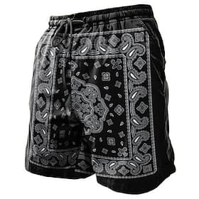 Herren Paisley-Muster Badehosen Badeshorts Boardshorts Mittlere Taille Urlaub Hawaiianisch Ethnisch Urlaub Ferien Strand Kordelzug mit Mesh-Futter Elastischer