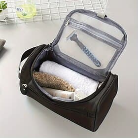 Travel Toiletry Bag for Men - Large Capacity Outdoor Travel Organizer for Women's Cosmetics - Multi-functional Storage Bag for Toiletries