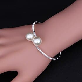 Manchettes Bracelets Femme Fantaisie Mode Luxe Bracelet Bijoux Argent Dorée rose Dorée pour Soirée Cadeau Rendez-vous