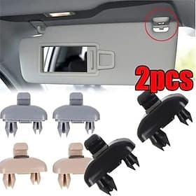 Crochet de retenue de pare-soleil de voiture, 2 pièces, support de fixation à clip pour audi a1 a3 a4 a5 q3 q5(8e0 857 562)a7 b6 b7 b8 s4 s5