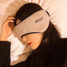 Sleeping Mask Blackout Ear Muffs Sound Noise Reduction Sleeping Goggles For Eye Sleeping Relaxing Warm Outdoor Indoor