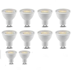 6/10 stücke dimmbare gu10 led-lampen, led downlight scheinwerfer 38 grad energiesparlampen 220 ~ 240 v innen beleuchtung