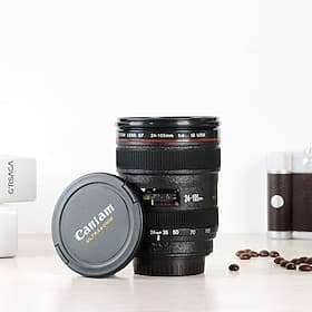 tasse à café d'objectif d'appareil photo -13,5 oz cadeaux pour lui, cadeaux de papa, photographie, accessoires d'appareil photo, cadeaux de nouveauté, cadeaux