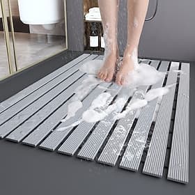 Bathtub Mat Anti-Slip Shower Foot Mat Waterproof and Anti-Fall for Shower Room and Toilet Household Use Non-Slip Quick Drying Perfect for Bathroom Safety and C