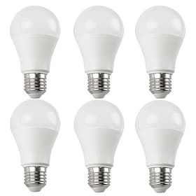 6 Stück 9 W LED-Globe-Birnen 900 lm E27 A60 (A19) 8 LED-Perlen SMD 2835 warmweiß kaltweiß 220-240 V