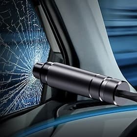 autoveiligheidshamer draagbare veerbelaste ruitenbreker veiligheidsgordelsnijder auto-ontsnappingsgereedschap glasbreker auto-ruitenbreker