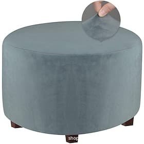 Ottoman Cover Stretchy and Durable Slipcover Perfect for Protecting and Refreshing Your Ottoman Adds Style and Comfort to Any Living Room or Bedroom Decor