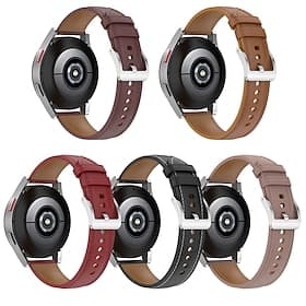 Klokkerem til Samsung Galaxy 3 41mm Watch 42mm PU-lær Erstatning Stropp Justerbar Solo loop Armbånd