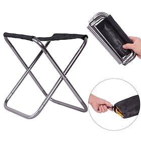 Tabouret pliant d'extérieur en aluminium tabouret pliable chaise de pêche tabouret de barbecue tabouret portable pour train tabouret de camping