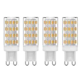 G9 LED Corn Bulbs Dimmable 5W 12V/24V AC/DC – 63LED 4014 for Chandelier, RV, Camper, Marine 4pcs