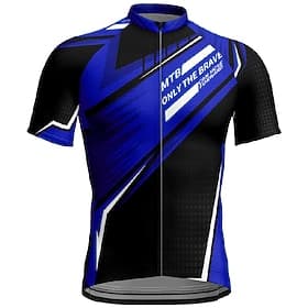 Homme Maillot de cyclisme Géométrique Manche Courte Cyclisme T-shirt Maillot avec 3 poches arrière VTT Vélo tout terrain Séchage Rapide Design Anatomique Évacu