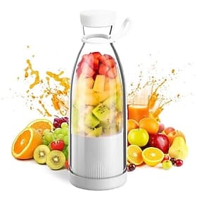 Presse-agrumes portable, mini mixeur de fruits électrique, presse-agrumes rechargeable, shaker compact pour smoothies jus