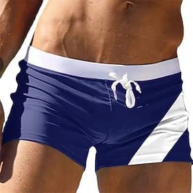 Homme Shorts de bain Short de bain Patchwork Cordon de serrage Séchage Rapide Confortable Respirant Maillot de Bain Bas Surf Plage Sports Nautiques Été