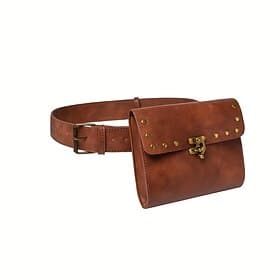 Mittelalterlich Renaissance Tasche Taillengürtel Wikinger Kostüm Herren Damen Keltisch Vikinger Fantasie Halloween Karneval Leistung LARP Erwachsene Gürtel