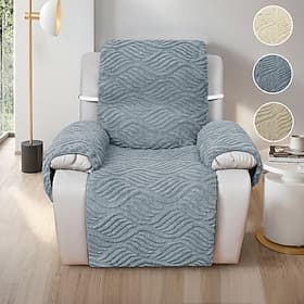 Elegant Jacquard Single Armchair Cover with Soft and Comfortable Armrests, Single Loveseat Three Seaters Armchair Cover for Relaxation