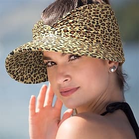 Tennis Sport Visier Parasole Damen Grafik Verstellbar Elastisch Wärmeableitung für Tennis Baseball Pickleball Sommer Dunkelrosa Rosa Khaki