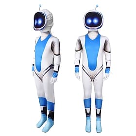 Robô futurista Astro Bot Ocasiões Especiais Fatos de Corpo Dia STEM Fantasias for Homens Para Meninos Adulto Crianças Dia Das Bruxas Carnaval Espetáculo Vestir
