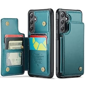 téléphone Coque Pour Samsung Galaxy S22 S21 Ultra Plus S20 A56 A36 A16 A15 Coque à Rabat Support Antichoc TPU faux cuir