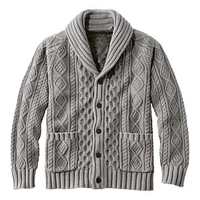 Men's Sweater Cardigan Sweater Cable Knit Regular Tops Button Up Plain Shawl Collar Vacation Fashion Casual Daily Wear Clothing Apparel Spring Fall Pink Pink