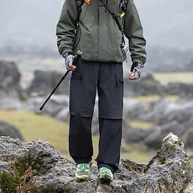 Men's Cargo Pants Hiking Pants Trousers Hiking Rain Pants Waterproof pants Spring Winter Autumn / Fall Outdoor Regular Fit Waterproof Windproof Bottoms Pocket