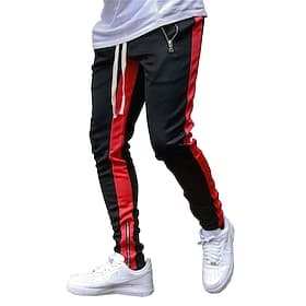 Per uomo Joggers Pantaloni da Tuta Pantaloni da corsa Pantaloni Sportivi Pantaloni da Palestra Coulisse Tasca Pantaloni Interno All'aperto Sport Outdoor Estat