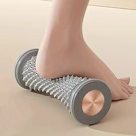 1 rouleau de massage pour fascia plantaire – Appareil de massage des pieds non électrique à domicile, en plastique pour un meilleur confort des pieds
