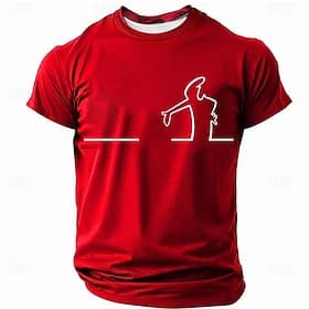 Mens Funny Cartoon Graphic Tee Funny Minimalist Pop Culture Short Sleeve Shirt Humor Casual Daily Designer Clothing