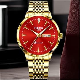 Advanced Men's Wristwatch Fashionable Men's Quartz Watch Fashionable Calendar Luminous Dial The Best Gift Choice for Men