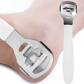 Foot Callus Shaver Heel Hard Skin Remover Hand Feet Pedicure Razor Tool Shavers Stainless Steel Handle 10 Blades Foot Care Tools